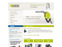Tablet Screenshot of mibo.sk